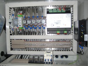 Inside the control panel