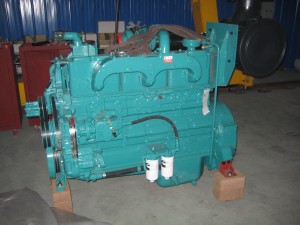 Bare engine from Cummins