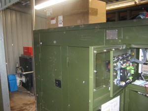 CHP and biogas boiler